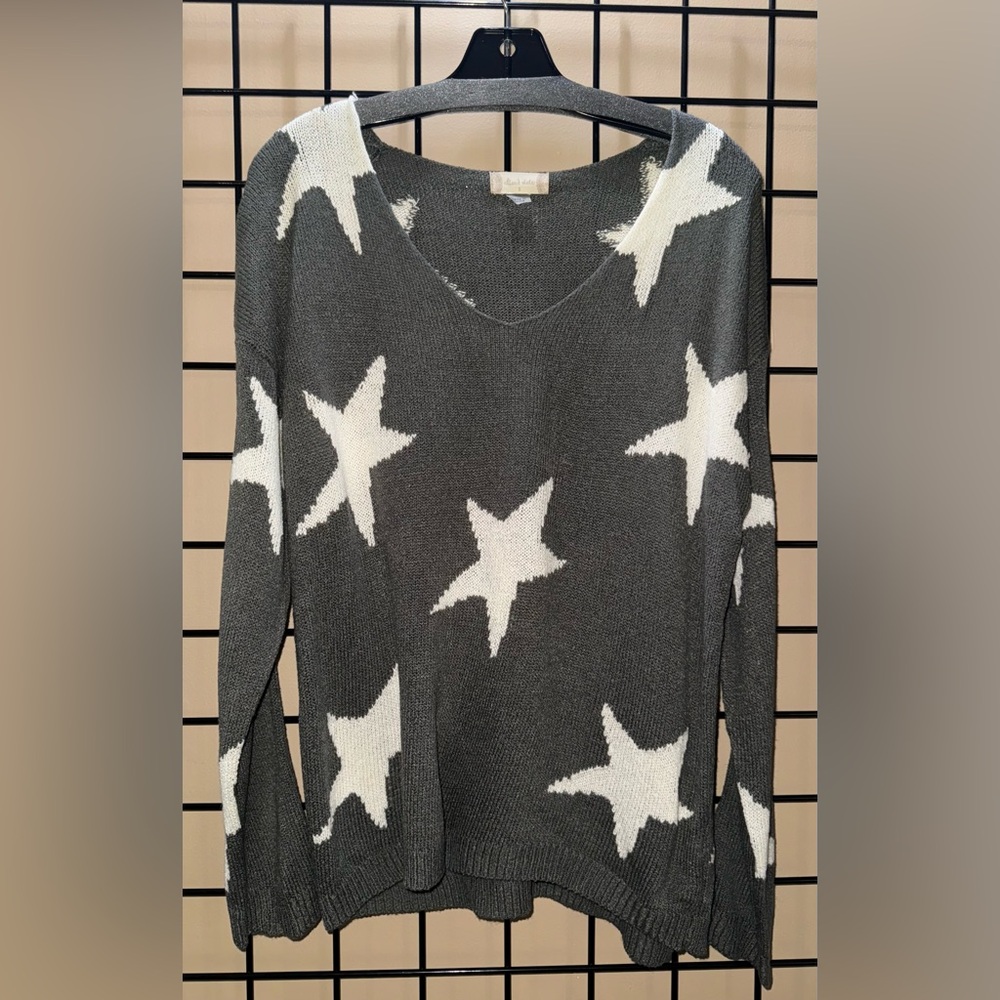 Altar'd State Star Print Sweater